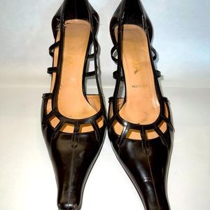Brown Prada Pointed Low Heel Size 37